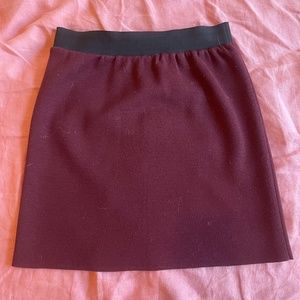 Le Mont St Michel wool mini skirt size S